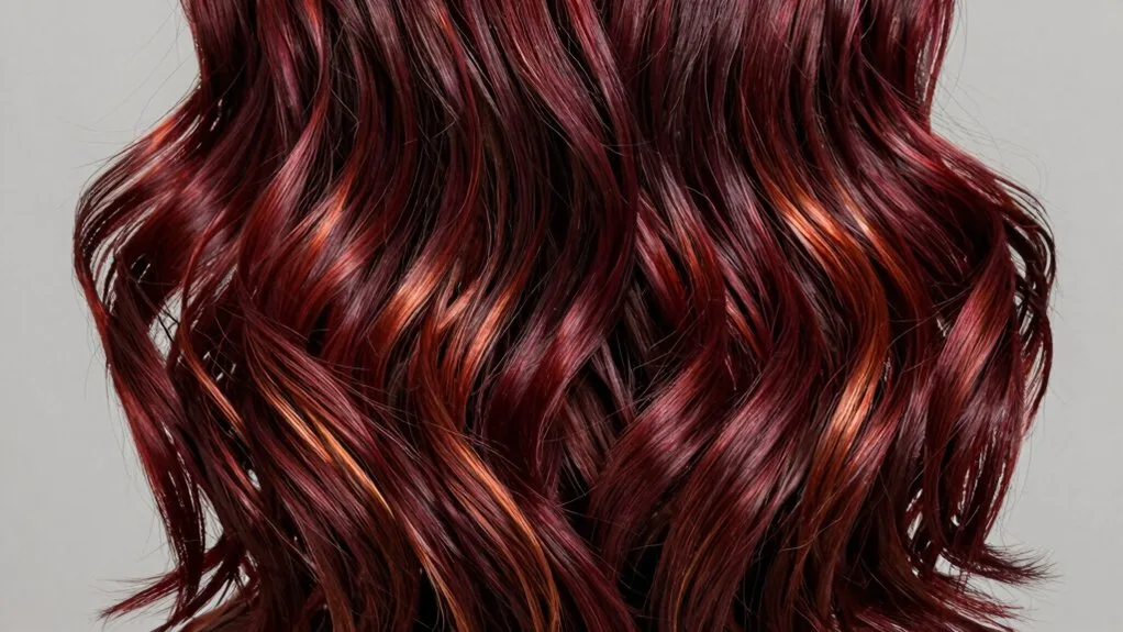warm mahogany hair care