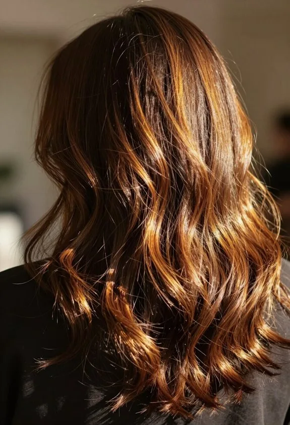 warm multidimensional cocoa highlights