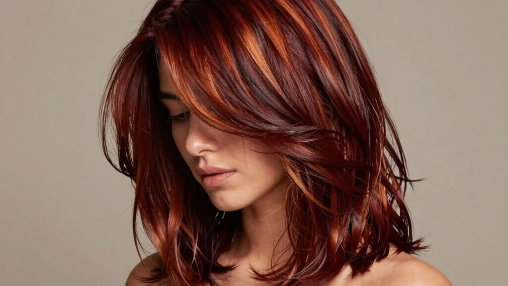 warm multidimensional hair color