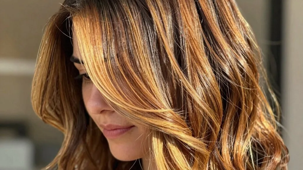 warm multidimensional honey blonde