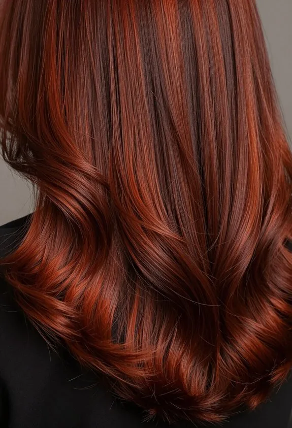 warm terracotta red elegance