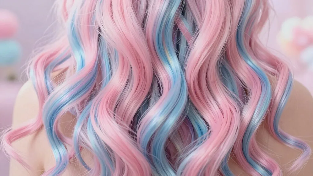 whimsical pastel peekaboo layers